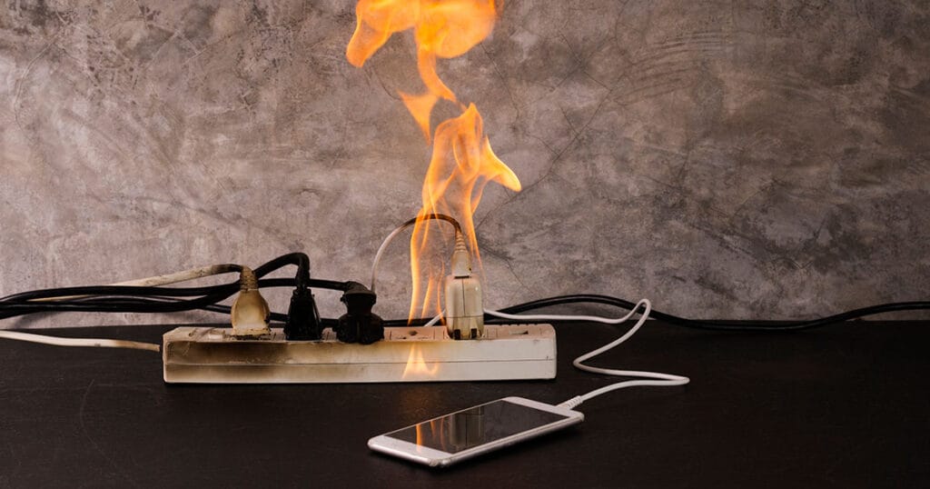Your phone charger could be a life threatening hazard. Here's why