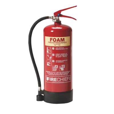 Foam Fire Extinguisher Foam Fire Extinguisher on transparent background