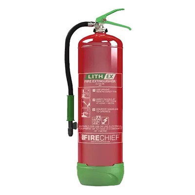Lithium-Ion Extinguisher Lithium-Ion extinguisher on white background
