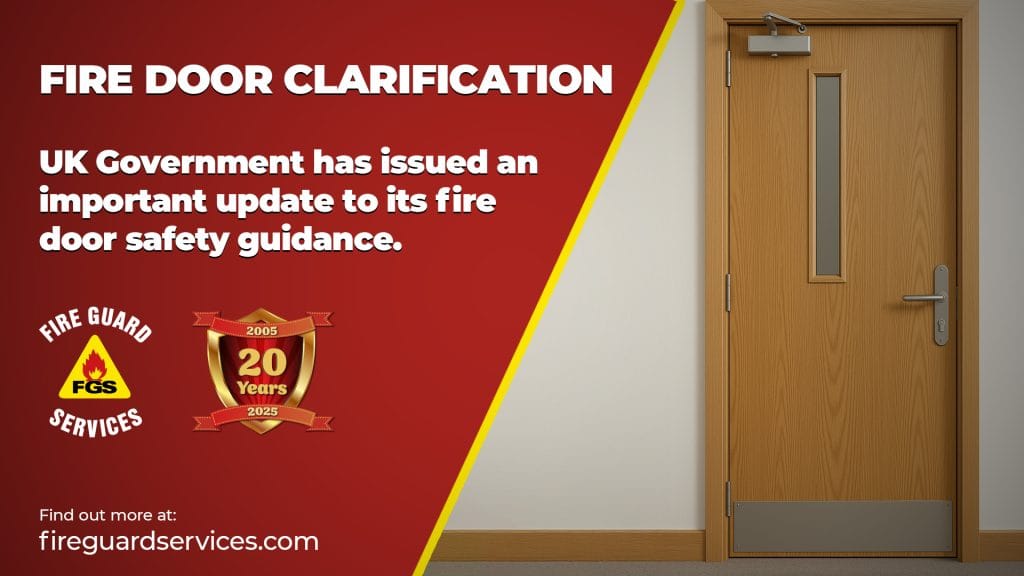 An image illustration the CTA regarding Fire Door Guidance